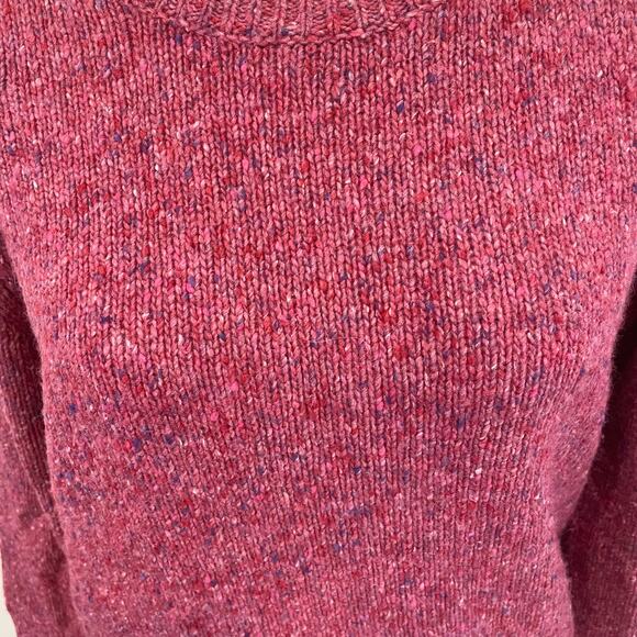 Rebecca Minkoff Wool/Alpaca Blend Cold Shoulder Crew Neck Sweater Sz S - Picture 3 of 5